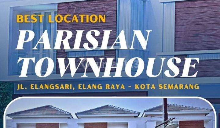 Hunian Baru Modern 
parisian Town House 
di Elang Sambiroto Tembalang  2