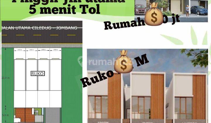 Tanah Komersil Pinggir Jalan Besar Raden Fatah Ciledug 2