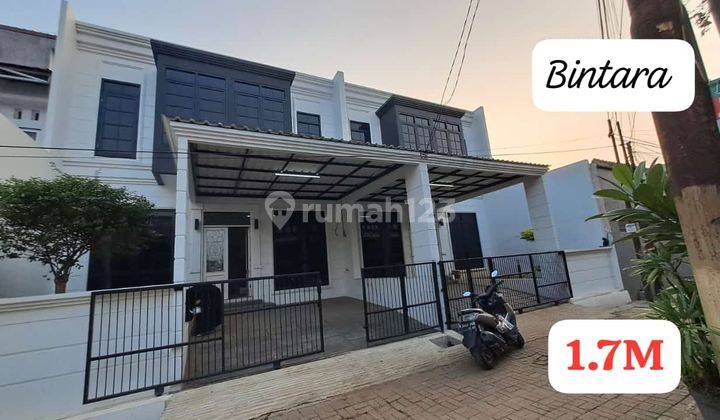 Rumah Baru Mewah 2 Lantai Bergaya Eropa Shm di Bintara 1