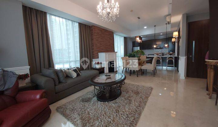 Apartemen Kemang Village Residence, Tower Ritz, Lantai Rendah,3br 1