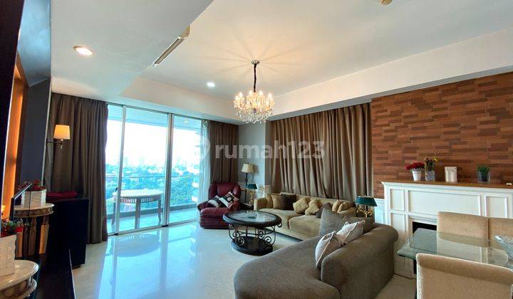 Apartement Kemang Village Residence di kemang jakarta selatan  3 BR Furnished Bagus Lantai Bawah  8