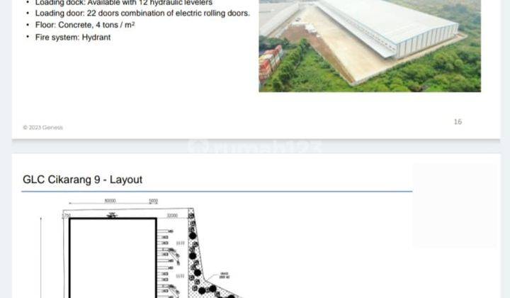 Disewakan Gudang Siap Huni Dan Rapih Loading Doc With Hidraulic Lokasi Cikarang 1