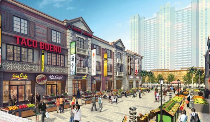 For Rent: Osaka Rukan Shop House in PIK2, Size 4.5x15, Pantai Indah Kapuk, North Jakarta.