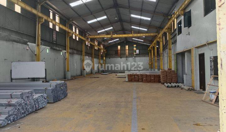 Disewakan Gudang Strategis di Cipondoh Luas 1060m², Bangunan 850m² 1