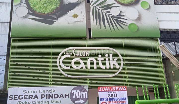 Disewakan ruko ex salon cantik 3.5lantai 1