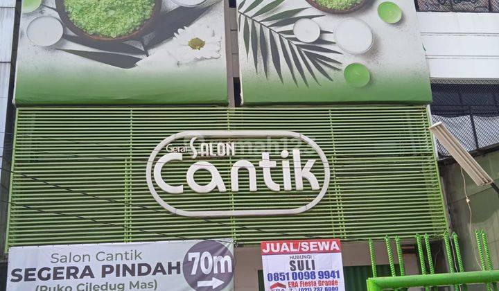 Ruko 3 Lantai Di Samping Jalan Besar Hos Cokro Aminoto Ciledug, Ex Salon Kecantikan 1