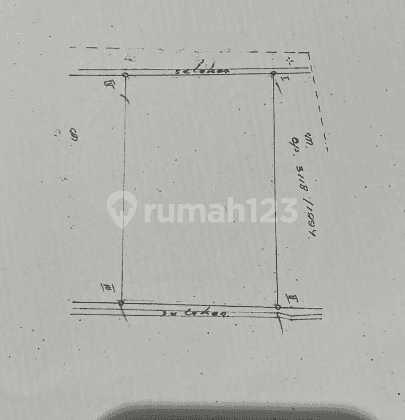 Tanah di Area Pasteur, Bandung SHM 728 M². Sutami, Sukasari 1