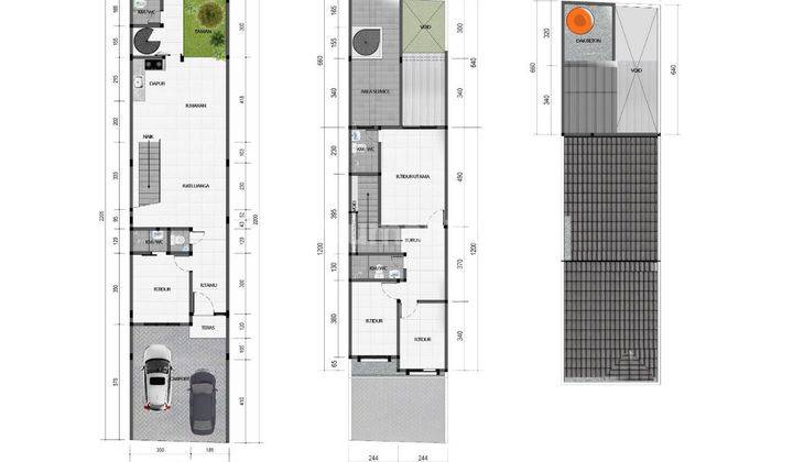 Kembar, Bkr, Regol. Rumah 2 Lantai Siap Huni SHM di Kota Bandung 2