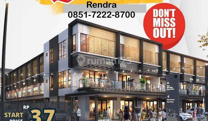 Dijul Ruko 3 Lantai Di Jalan Utama Gading Serpong Bsd Pasadena 2