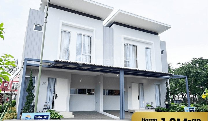 Rumah 2 Lantai Full Furnished Hanya 1,5 Man Di Gading Serpong 1