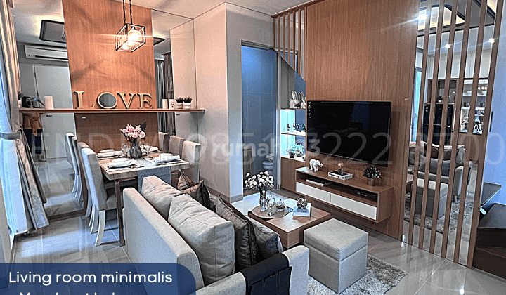 Full Furnished Rumah Siap Huni Di New Zuma, Paramountland Serpong 2