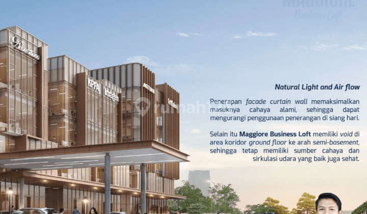 Ruang Usaha Super Premium Di Gading Serpong, Maggiore Business Loft 2