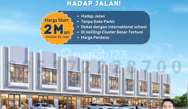 Ruko Termurah di Gading Serpong Lokasi Premium, Ruko St. Monica