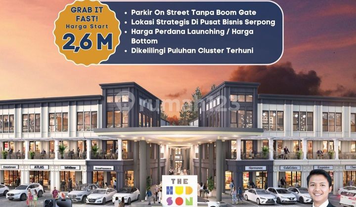 Dijual Ruko 3 Lantai Hadap Jalan 2 Muka Di Gading Serpong