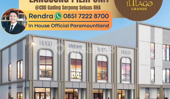Dijual Ruko Murah di Pusat CBD Gading Serpong Sebrang Showroom Dijual Ruko Murah di Pusat CBD Gading Serpong Sebrang Showroom