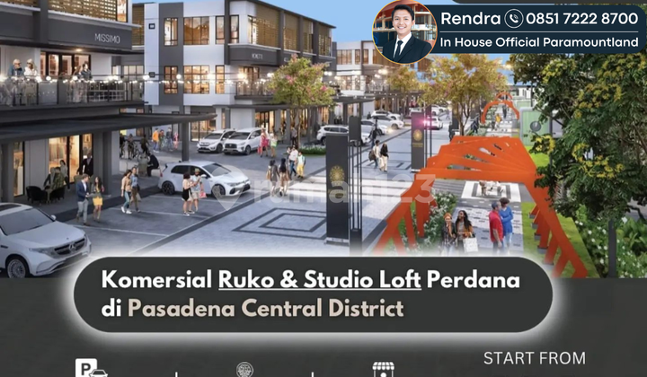 Dijual Ruko 3 Lantai Hadap Jalan Utama Akses Terpadat Pasadena Square Dijual Ruko 3 Lantai Hadap Jalan Utama Akses Terpadat Pasadena Square