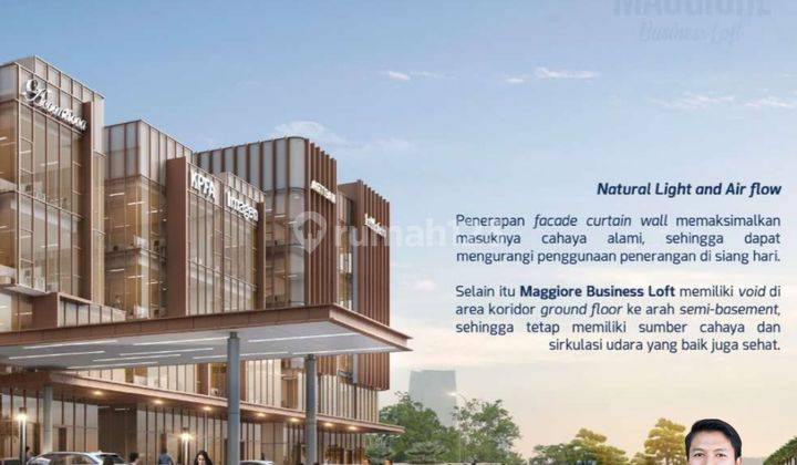 Dijual Kantor Di Jalan Utama Gading Serpong Bsd Maggiore 2