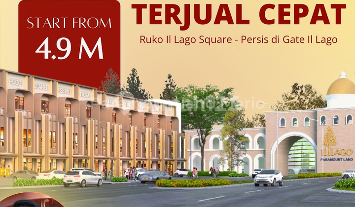 Ruko Baru Hadap Jalan Dan Danau Di Kawasan Kuliner Gading Serpong Illago Ruko Baru Hadap Jalan Dan Danau Di Kawasan Kuliner Gading Serpong Illago