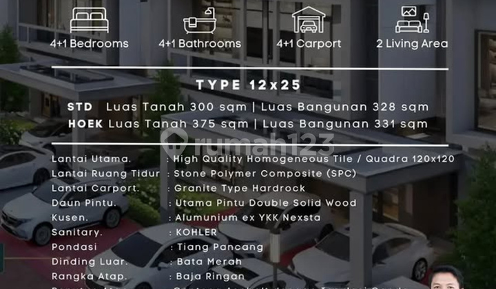 Dijual Menteng Village Rumah Mewah Luxury di Gading Serpong Dijual Menteng Village Rumah Mewah Luxury di Gading Serpong