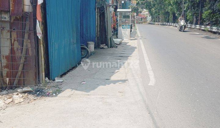 Dijual Sebidang Tanah + Bangunan di Jalan Raya Randu Duri Kosambi Cengkareng Jakarta Barat Luas Tanah 45x22 990m2 Bangunan 200 M2 SHM Jalan Raya Cocok Untuk Bangun Ruko, Gudang Dll Harga Rp. 10 Jt m2 1