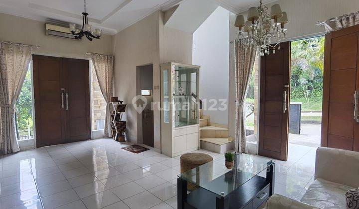 Rumah Hook2 Lantai Bagus Unfurnished SHM di Mutiara Sentul, Bogor
