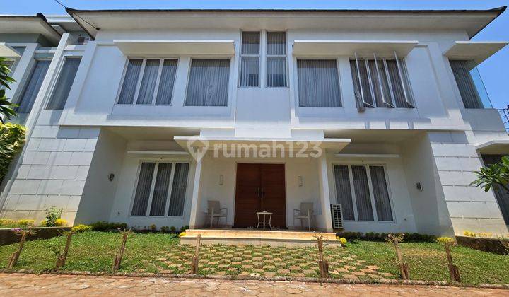 Rumah Cibubur Furnish Kolam Renang 2 Lantai  1