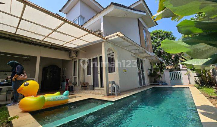 Villa Rancamaya Furnish Kolam Renang SHM  1