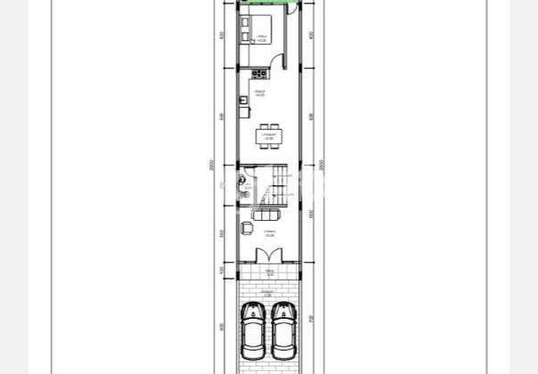 RUMAH BARU INDENT DURI KEPA 3½ LANTAI, CARPORT 2 MOBIL, ROW 3 MOBIL 2