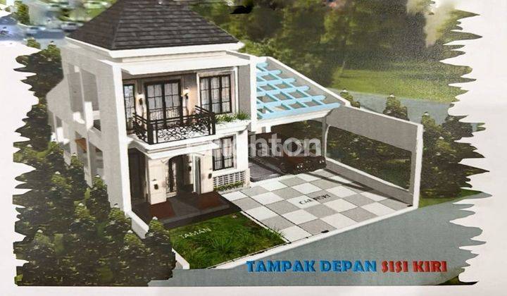 RUMAH BARU TANJUNG DUREN, 2 LANTAI, FULL BATA MERAH, ROW MOBIL 2