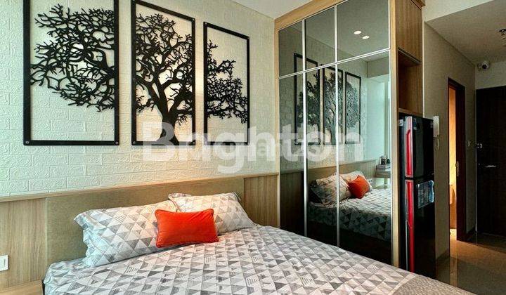 APARTEMEN STUDIO FULL FURNISHED LOKASI STRATEGIS B RESIDENCE GROGOL 1