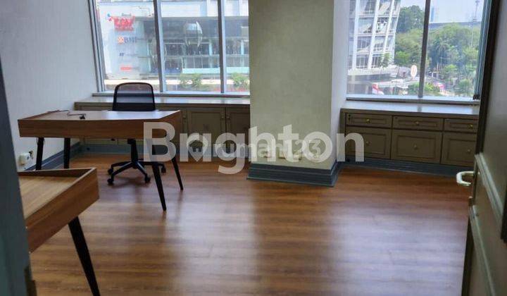 OFFICE SPACE FULL FURNISHED LANTAI RENDAH, MENARA SUDIRMAN, SENAYAN 2
