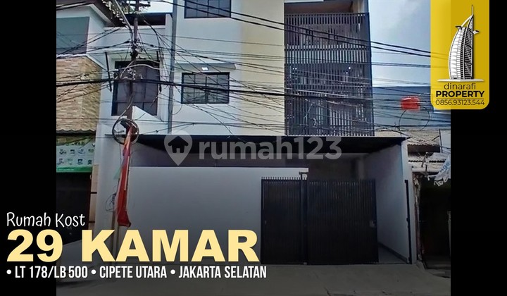 Kost 29 Kamar Penuh Omset 800 Juta/Tahun Cipete Utara Kebayoran 1