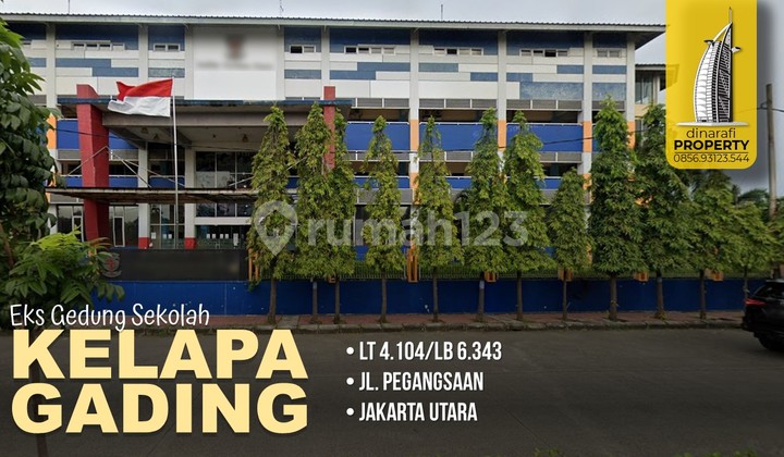 Eks Gedung Sekolah Hitung Tanah Jl. Peganggsaan, Kelapa Gading, Jakarta Utara Eks Gedung Sekolah Hitung Tanah Jl. Peganggsaan, Kelapa Gading, Jakarta Utara