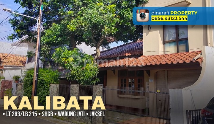 Rumah Bagus Jual Rugi Warung Jati Kalibata, Jakarta Selatan