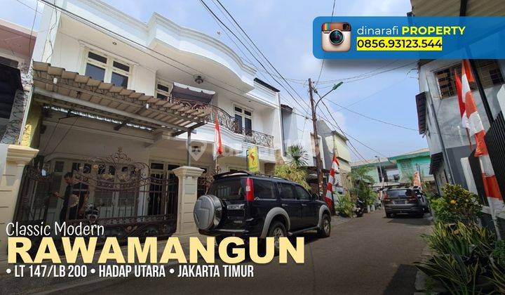 Rumah 2 Lantai SHM di Jalan Jelita, Rawamangun Jakarta Timur 1