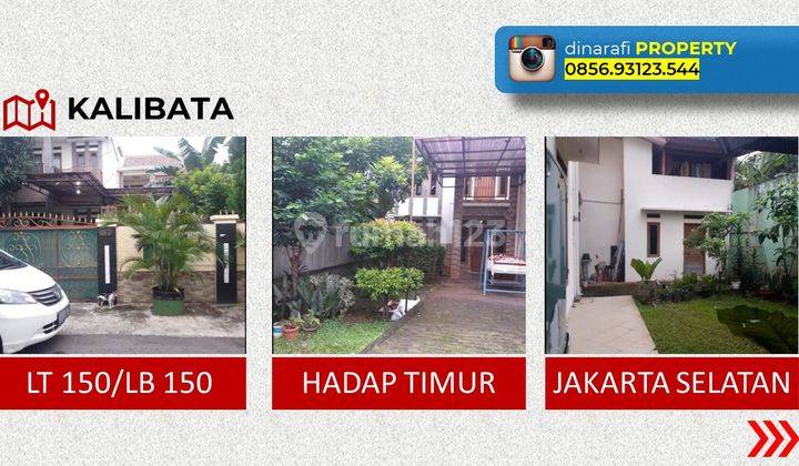 Rumah Murah Unfurnished SHM Kalibata Pasar Minggu Jakarta Selatan 1