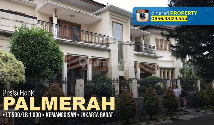 Rumah 2 Lantai Bagus Dekat Kampus Binus Kemanggisan Jakarta Barat 1