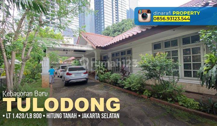 Rumah Hitung Tanah Prime Area Scbd SHM Tulodong Kebayoran Baru 1