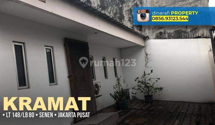 Rumah Lama SHM Tidak Pernah Banjir di Kramat Senen Jakarta Pusat 1