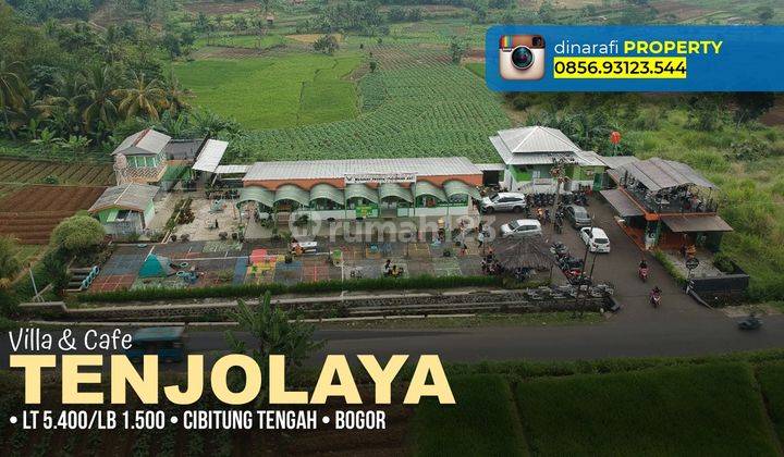 Ruang Usaha Villa Dan Cafe di Tenjolaya, Bogor 1.500 M Bagus SHM 1