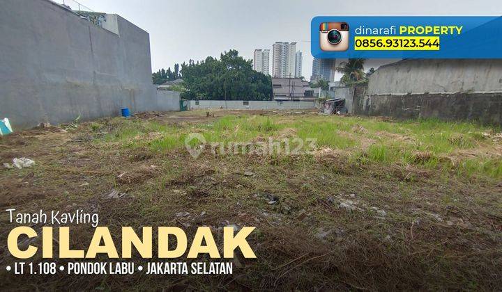 Tanah di Pondok Labu Cilandak Jakarta Selatan SHM 1.108 m² 1