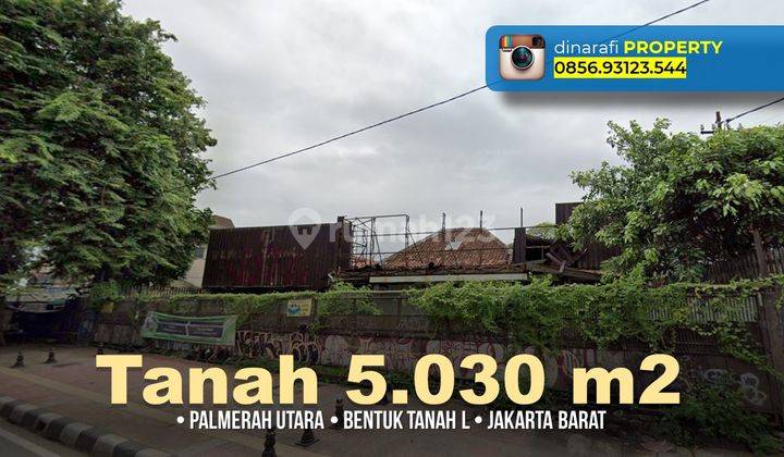 Tanah Komersial Jl.palmerah Utara 4 Jakarta Barat HGB 5.030 m² 1