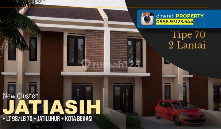 Rumah 2 Lantai Baru Unfurnished SHM di Jalan H Dehir, Bekasi 1