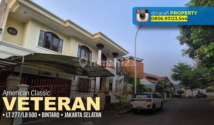 Rumah American Classic 2 Lantai Veteran Bintaro Jakarta Selatan 1