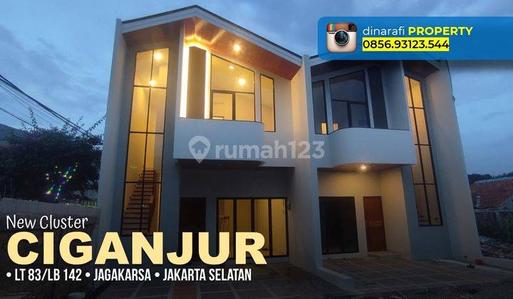 Rumah 2 Lantai Baru Unfurnished SHM di Ciganjur, Jakarta Selatan 1