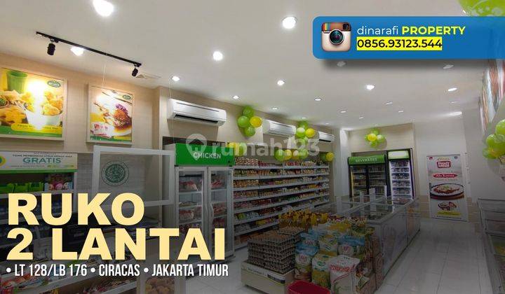 Ruko di Jalan Suci, Ciracas Jakarta Timur 176 m Bagus SHM