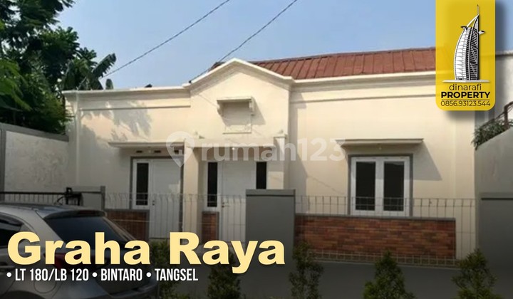 Rumah Asri dalam Komplek di Graha Raya Bintaro Tangerang Selatan Rumah Asri dalam Komplek di Graha Raya Bintaro Tangerang Selatan