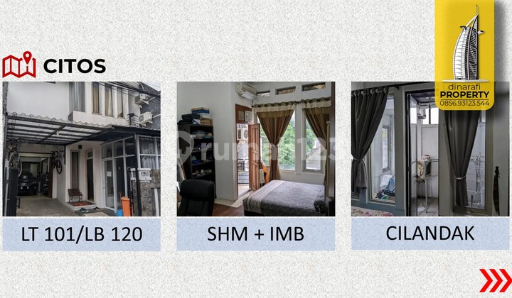 Affordable 2-Story House Behind Citos, Cilandak, South Jakarta