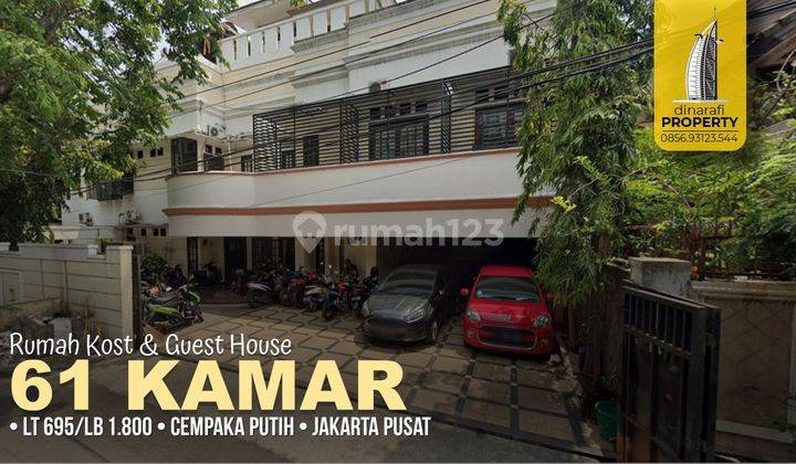 Kost Taman Lagura Indah, Cempaka Putih Jakarta Pusat 1.800 m HGB 1