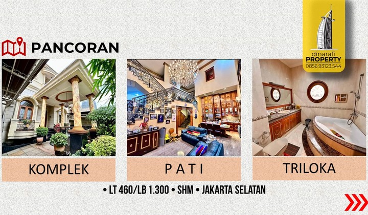 Rumah 3 Lantai Bagus SHM di Triloka, Pancoran Jakarta Selatan Rumah 3 Lantai Bagus SHM di Triloka, Pancoran Jakarta Selatan